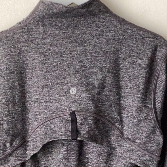 Lululemon Define Jacket Heathered Grey Sz 8 - Picture 8 of 11